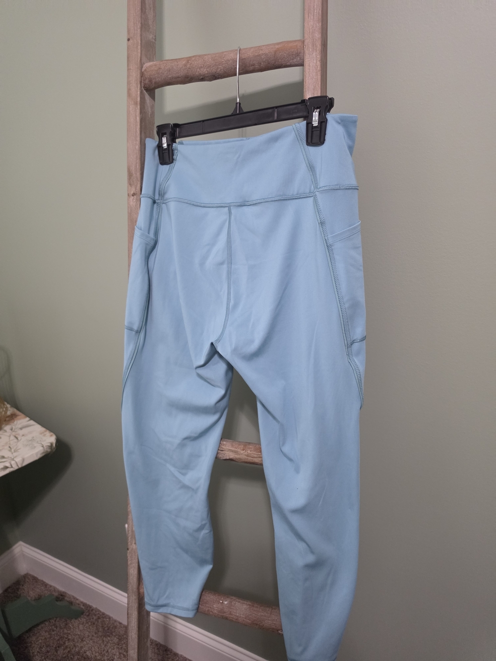 Victoria's Secret Light Blue High-Rise Performance Leggings